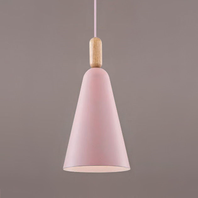 知青吊燈-粉紅色