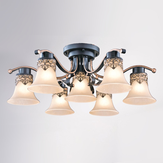 塞內河畔吸頂燈-7燈