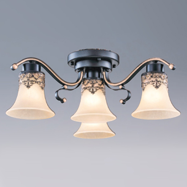 塞內河畔吸頂燈-4燈