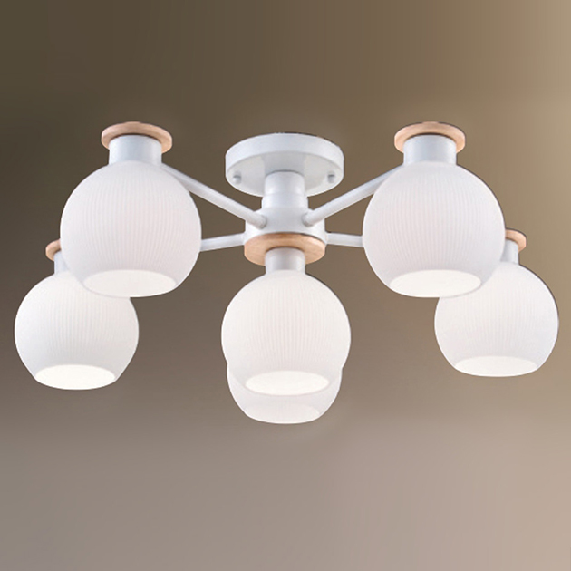 史翠普吸頂燈-6燈