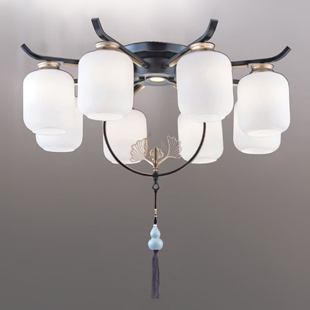 梅香燕語吸頂燈-8燈