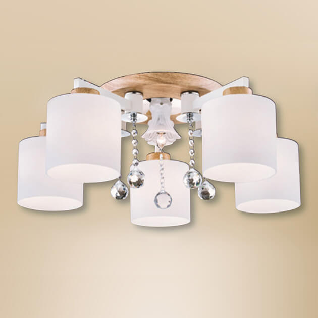 斯里蘭卡吸頂燈-5燈