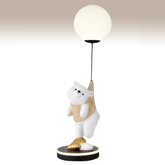 氣球熊檯燈