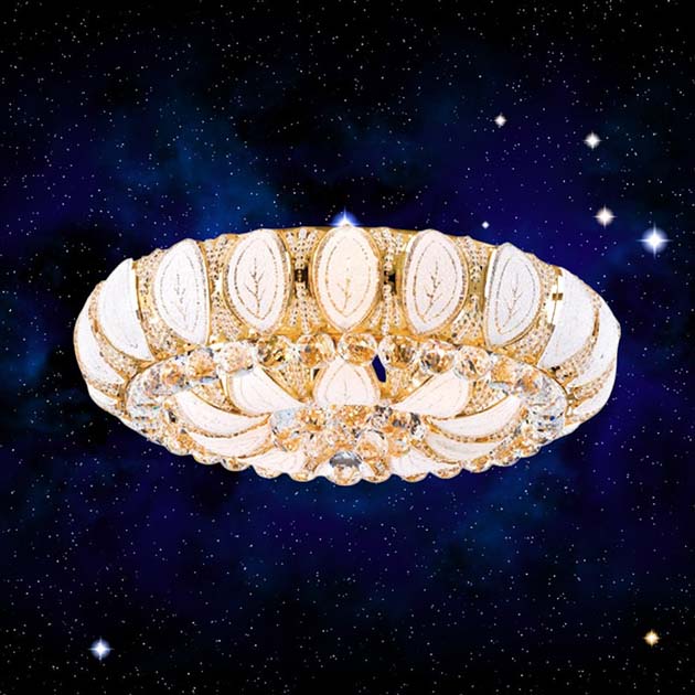 聚寶盆吸頂燈-金(有兩種尺寸)