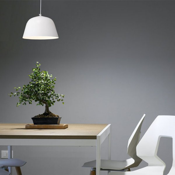 保持本色吊燈-白色