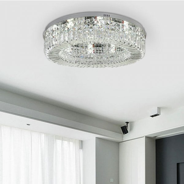 水晶星球吸頂燈(有兩色)(兩種尺寸)