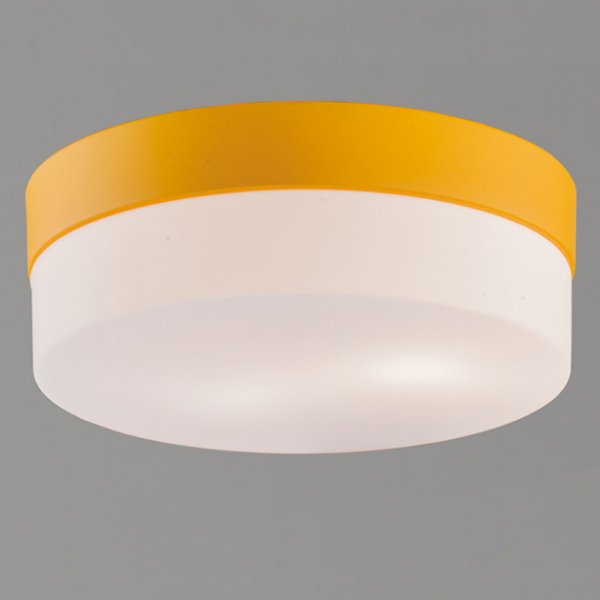 迷你吸頂燈-黃色23cm