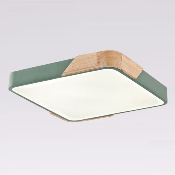 歡喜吸頂燈-綠色