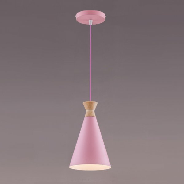 好日吊燈-粉紅色