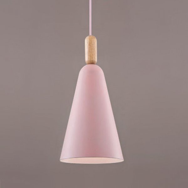 知青吊燈-粉紅色