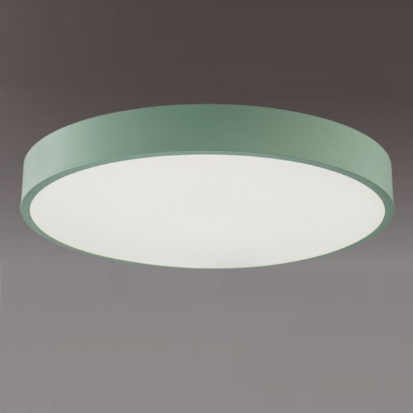 簡約吸頂燈-綠色小款