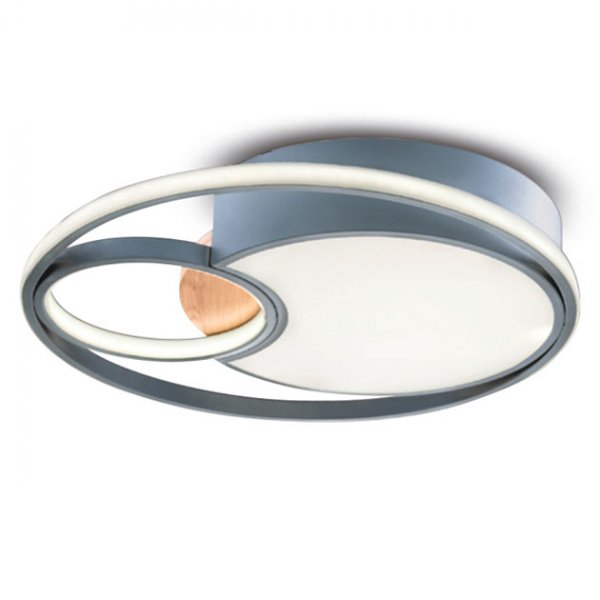 羅湖冬月吸頂燈-藍色大款