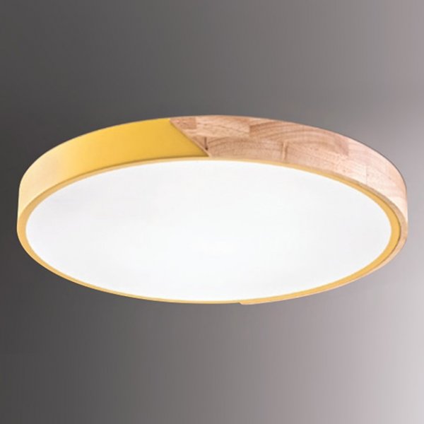 北歐吸頂燈-黃色大款