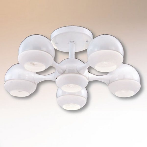 星球漫遊吸頂燈-6燈-白