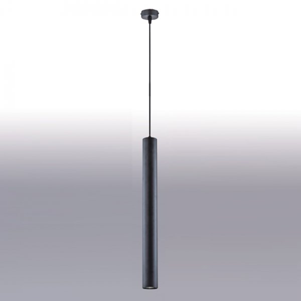 寬6*高60cm黑色吊燈